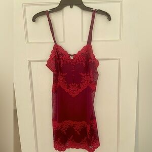 2 Wacoal Lace Trimmed Chemises